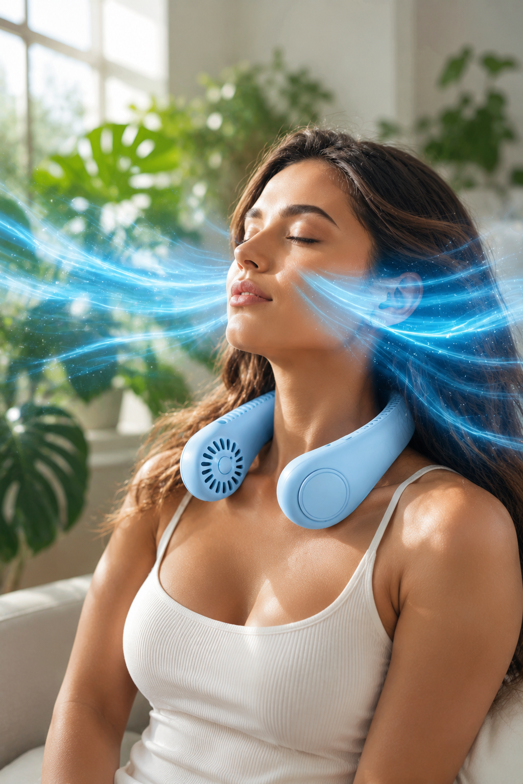 Ventilateur Tour de Cou Sans Lames
