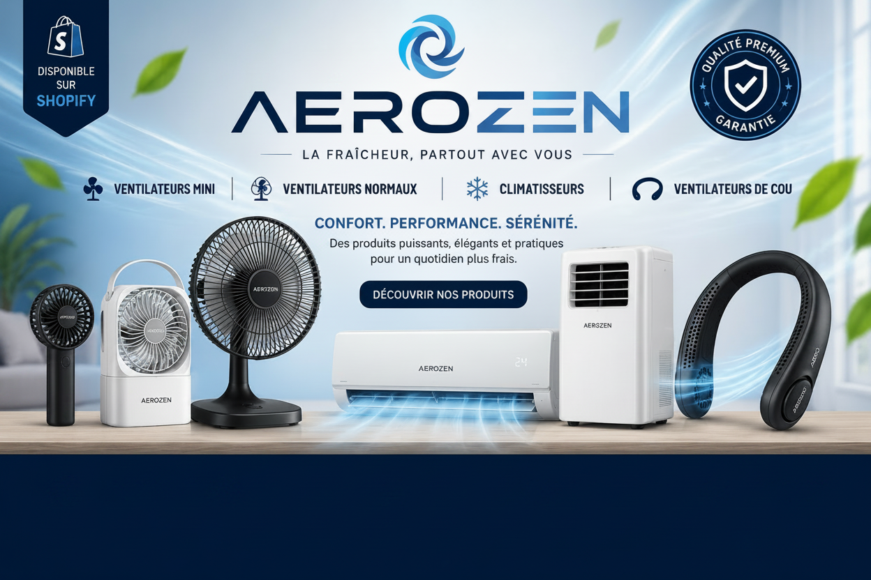 Bannière AeroZEN sans bande bleue